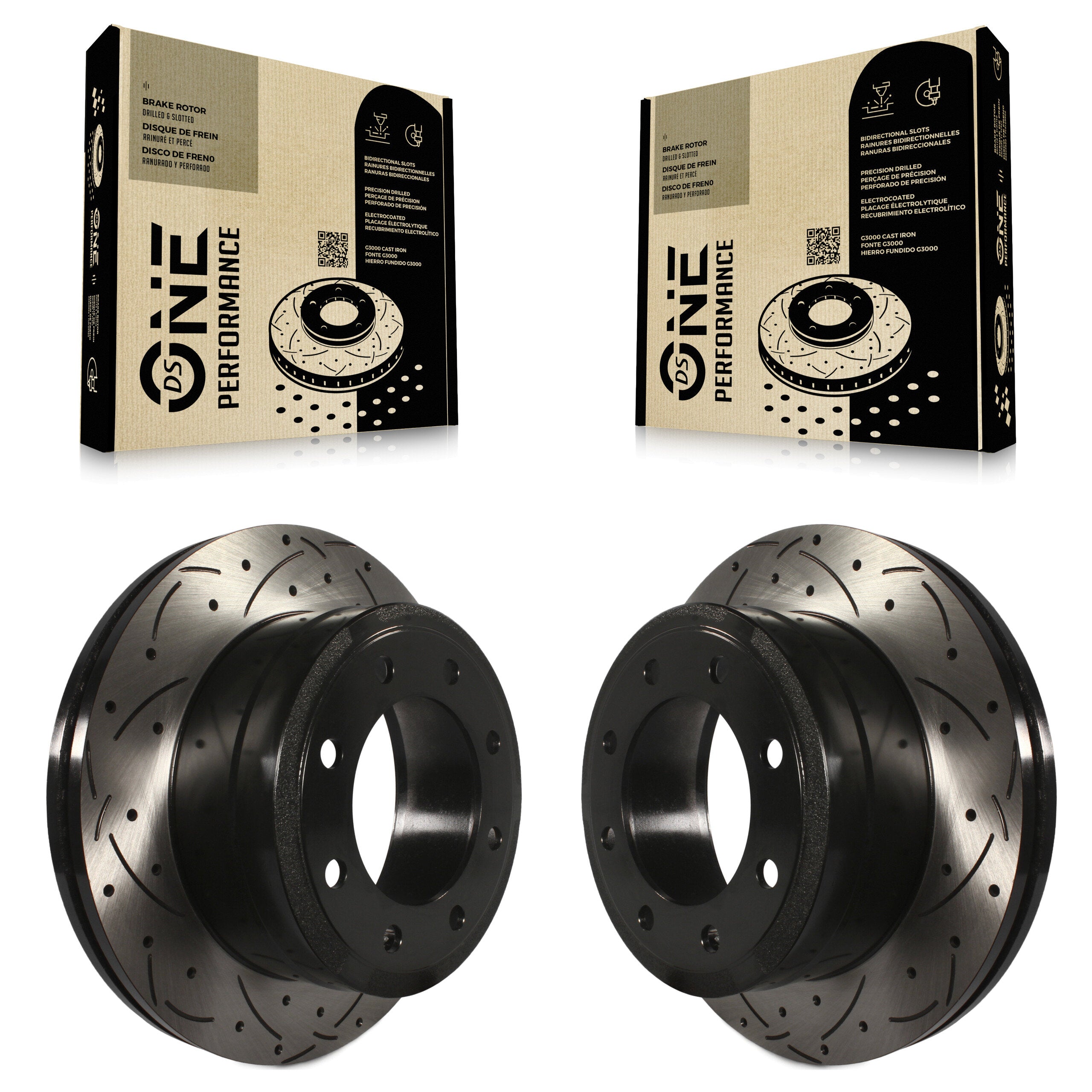 DS-One KD-100129 Disc Brake Rotor for 2013-2022 Ford F-250 Super Duty, Ford F-350 Super Duty - Rear product image