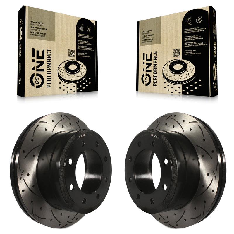 DS-One KD-100129 Disc Brake Rotor for 2013-2022 Ford F-250 Super Duty, Ford F-350 Super Duty - Rear product image