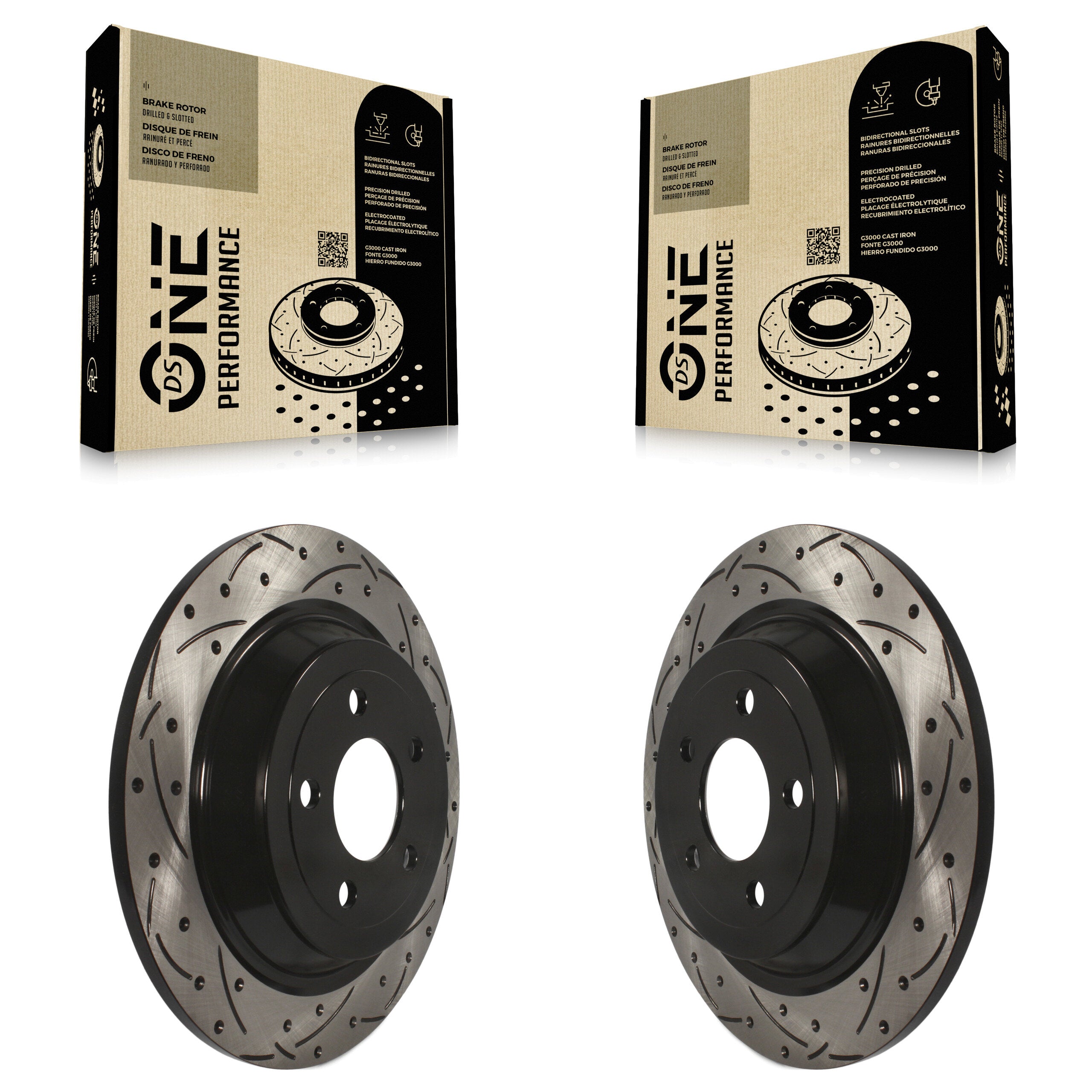 DS-One KD-100130 Disc Brake Rotor for 2015-2023 Ford Mustang - Rear product image