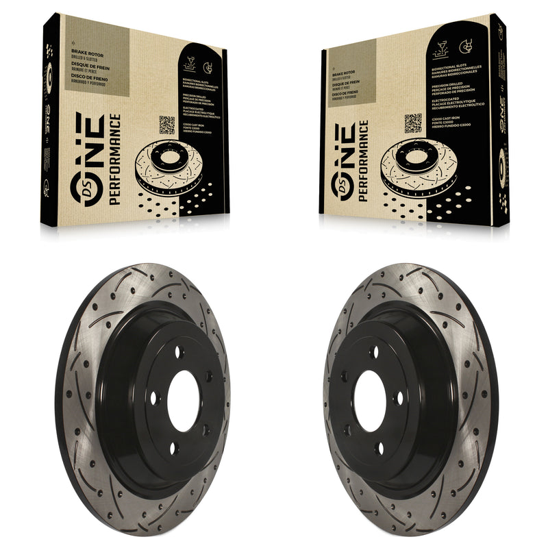 DS-One KD-100130 Disc Brake Rotor for 2015-2023 Ford Mustang - Rear product image