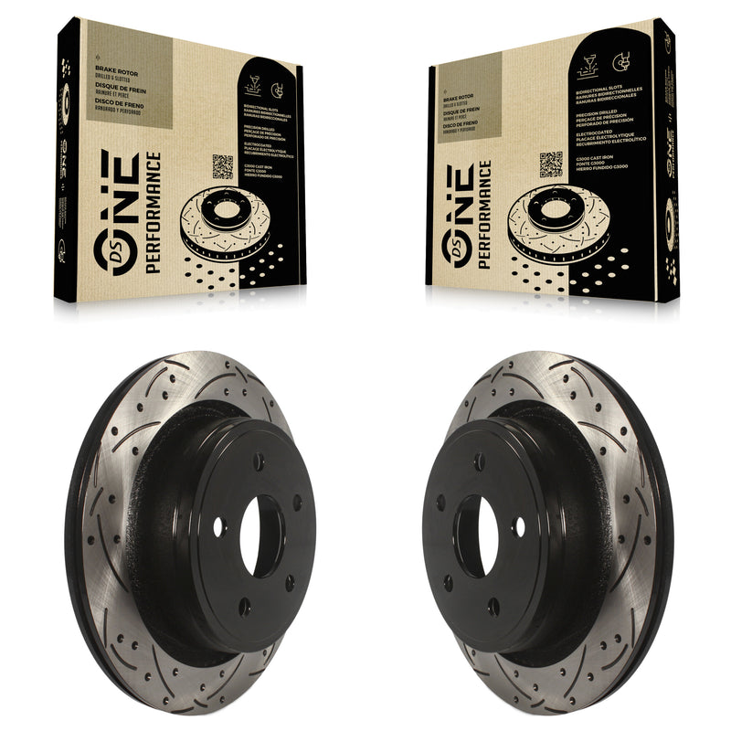 DS-One KD-100132 Disc Brake Rotor for 2002-2024 Ram 1500 Classic, Ram 1500, Dodge Ram 1500 & more - Rear product image