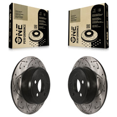 DS-One KD-100133 Disc Brake Rotor for 2005-2023 Dodge Challenger, Chrysler 300, Dodge Charger & more - Rear product image
