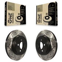 DS-One KD-100134 Disc Brake Rotor for 2005-2023 Dodge Challenger, Chrysler 300, Dodge Charger & more - Rear product image