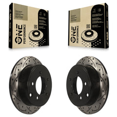 DS-One KD-100136 Disc Brake Rotor for 2007-2017 Mitsubishi Lancer, Chrysler 200, Dodge Caliber & more - Rear product image