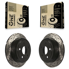 DS-One KD-100137 Disc Brake Rotor for 2007-2018 Jeep Wrangler, Jeep Wrangler JK - Rear product image