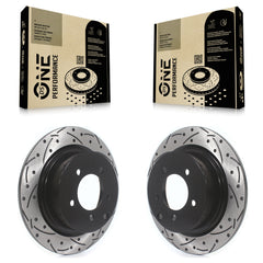 DS-One KD-100138 Disc Brake Rotor for 2007-2017 Mitsubishi Lancer, Mitsubishi Outlander, Chrysler 200 & more - Rear product image