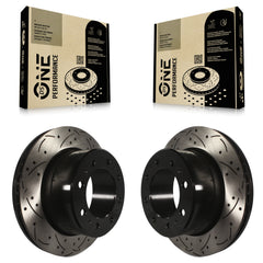 DS-One KD-100140 Disc Brake Rotor for 2009-2024 Ram 3500, Ram 1500, Ram 2500 & more - Rear product image