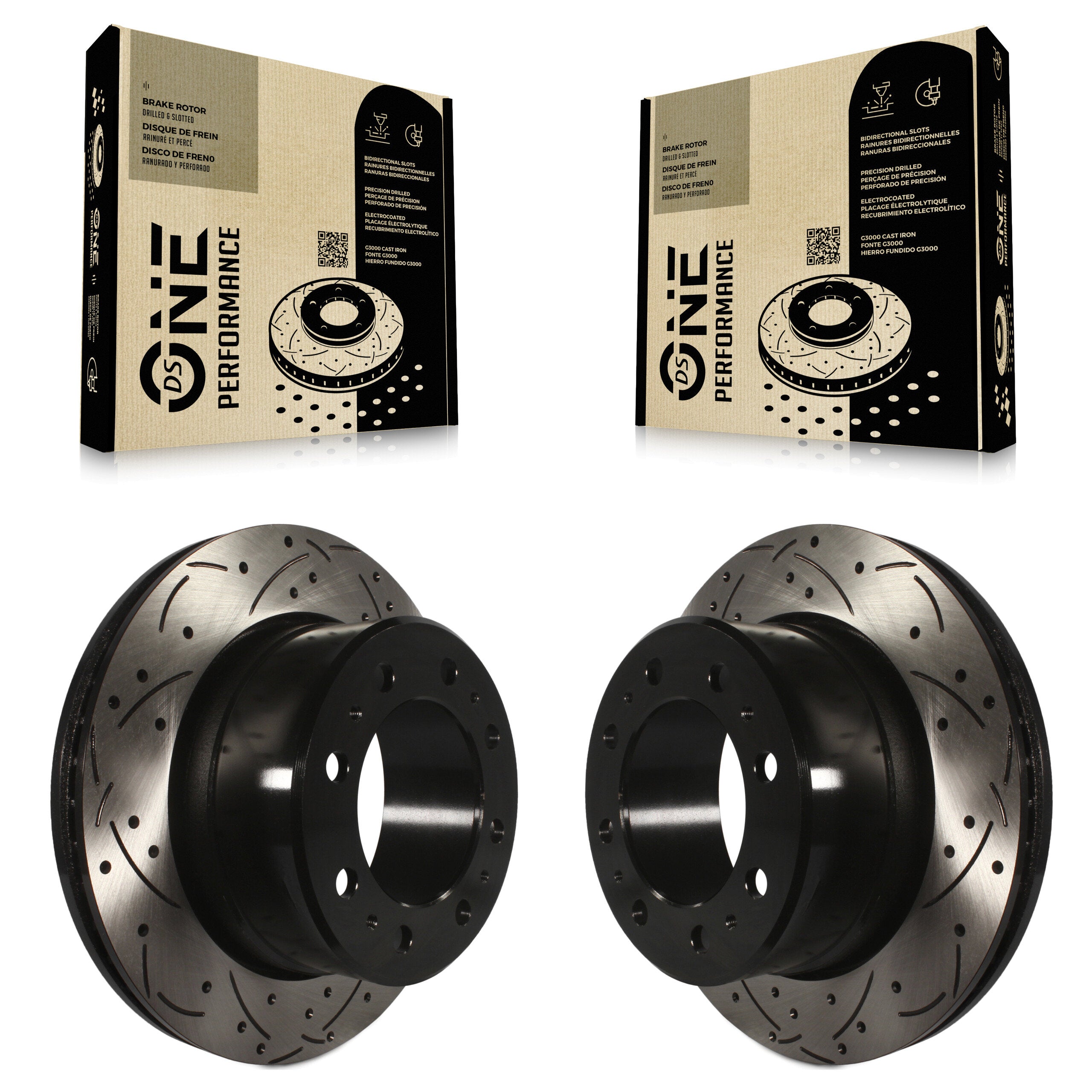 DS-One KD-100140 Disc Brake Rotor for 2009-2024 Ram 3500, Ram 1500, Ram 2500 & more - Rear product image