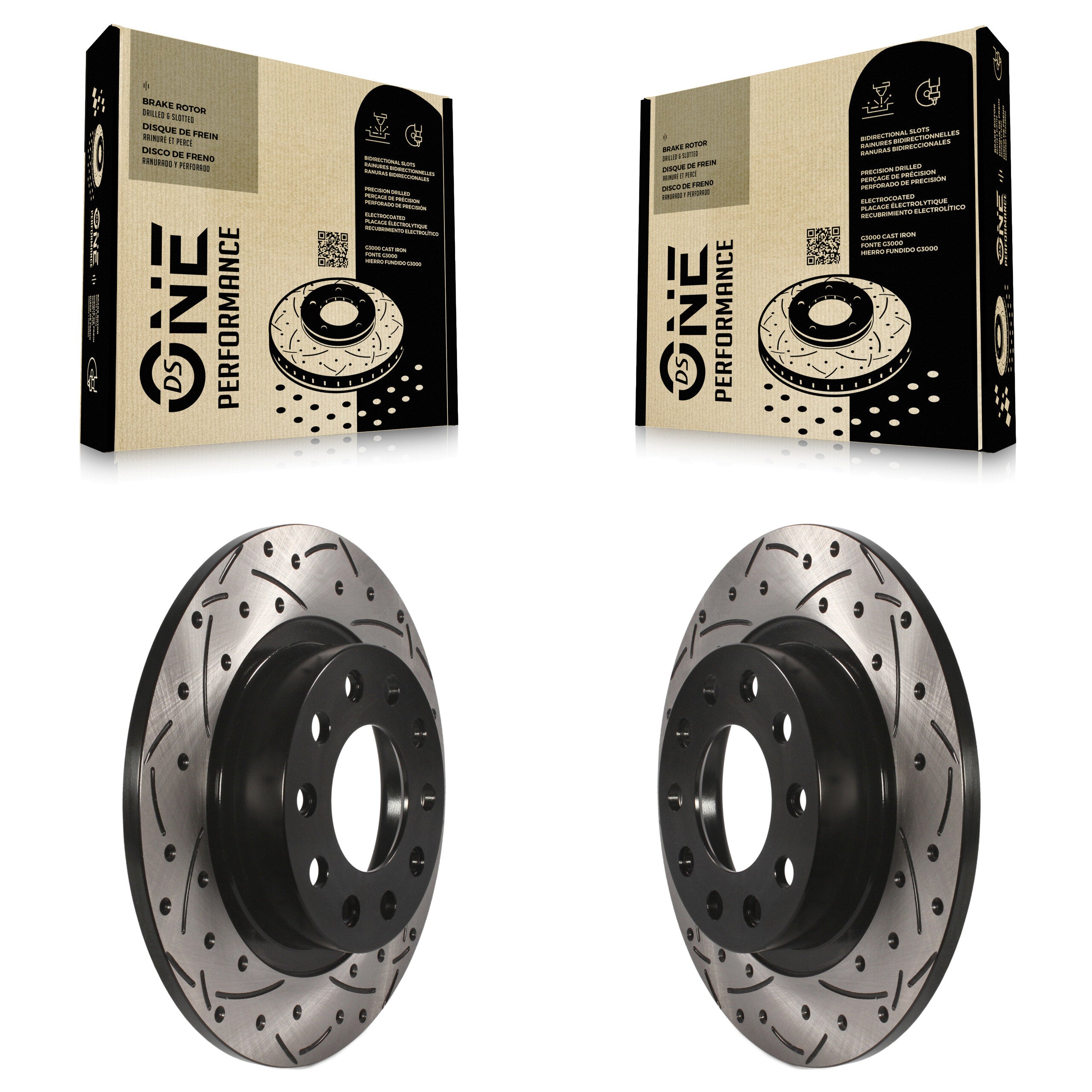 DS-One KD-100144 Disc Brake Rotor for 2013-2016 Dodge Dart - Rear product image