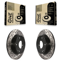 DS-One KD-100153 Disc Brake Rotor for 2006-2015 Honda Civic, Acura ILX, Acura CSX - Rear product image
