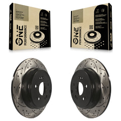 DS-One KD-100158 Disc Brake Rotor for 2007-2017 Honda Odyssey, Acura ZDX, Honda Pilot & more - Rear product image