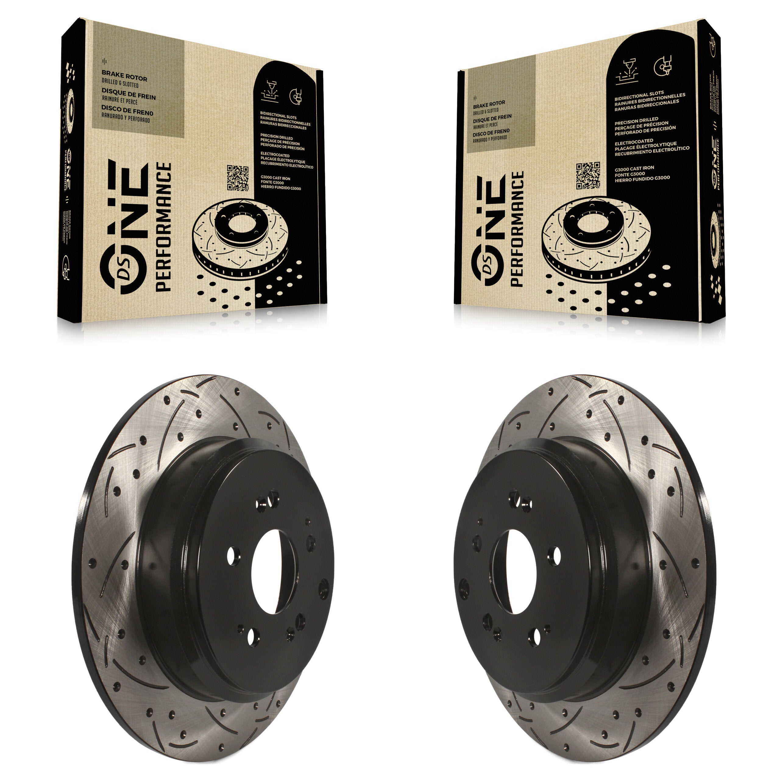 DS-One KD-100158 Disc Brake Rotor for 2007-2017 Honda Odyssey, Acura ZDX, Honda Pilot & more - Rear product image