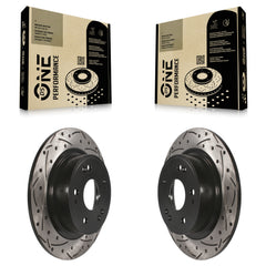 DS-One KD-100159 Disc Brake Rotor for 2005-2024 Acura ILX, Honda HR-V, Acura TSX & more - Rear product image