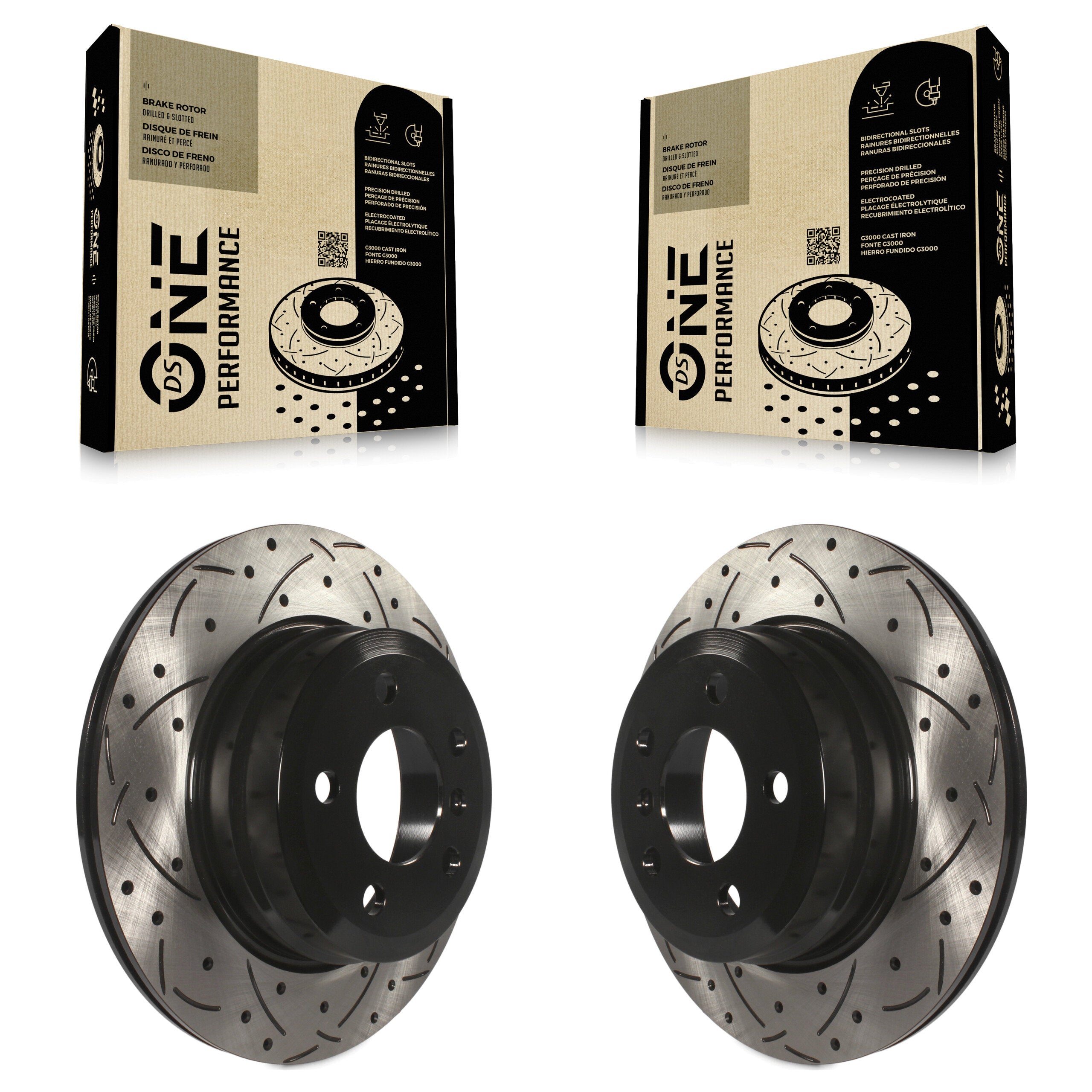 DS-One KD-100162 Disc Brake Rotor for 2007-2019 BMW X5, BMW X6 - Rear product image