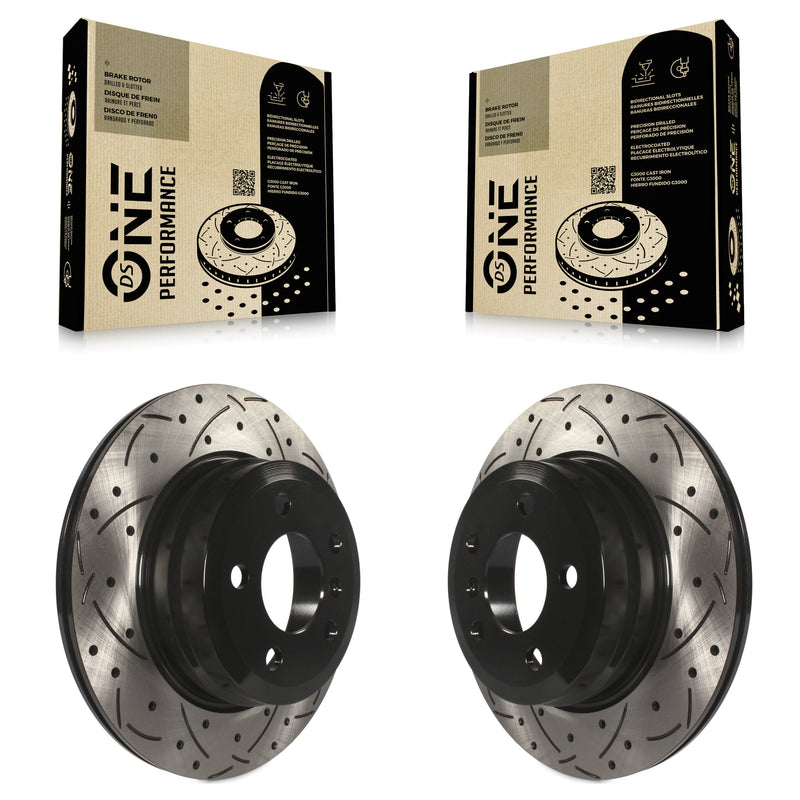 DS-One KD-100162 Disc Brake Rotor for 2007-2019 BMW X5, BMW X6 - Rear product image
