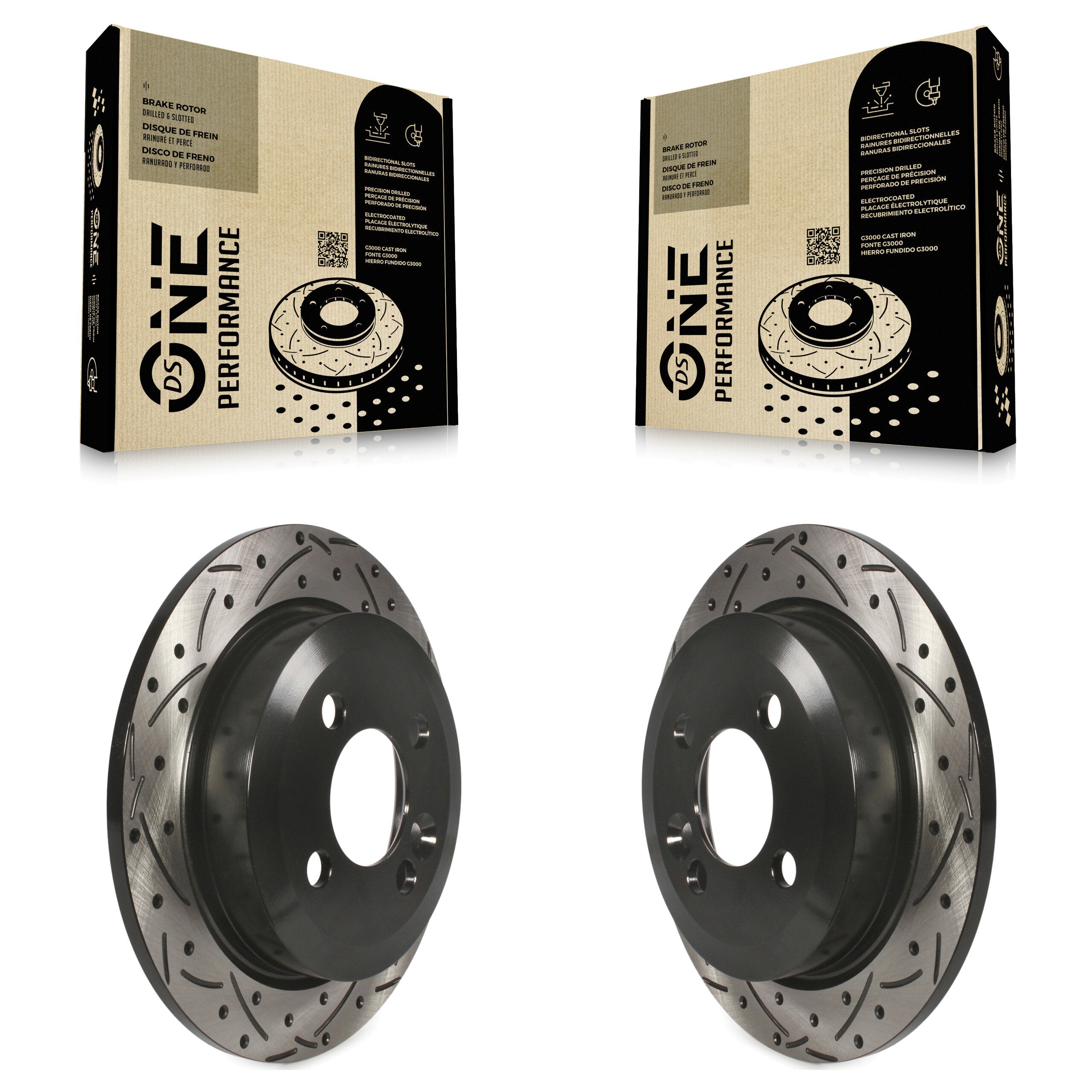 DS-One KD-100164 Disc Brake Rotor for 2006-2015 Mini Cooper - Rear product image