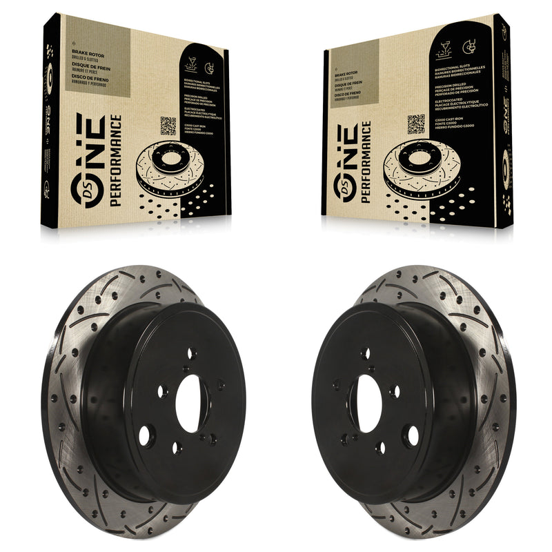 DS-One KD-100165 Disc Brake Rotor for 2008-2016 Scion FR-S, Subaru BRZ, Subaru Impreza & more - Rear product image