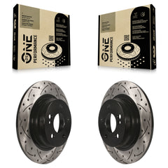 DS-One KD-100169 Disc Brake Rotor for 2008-2015 Mercedes-Benz C250, Mercedes-Benz C230, Mercedes-Benz C300 - Rear product image