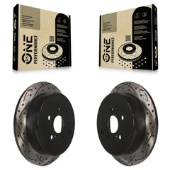 DS-One KD-100170 Disc Brake Rotor for 2010-2020 Toyota Highlander, Toyota Sienna, Lexus RX350 & more - Rear product image