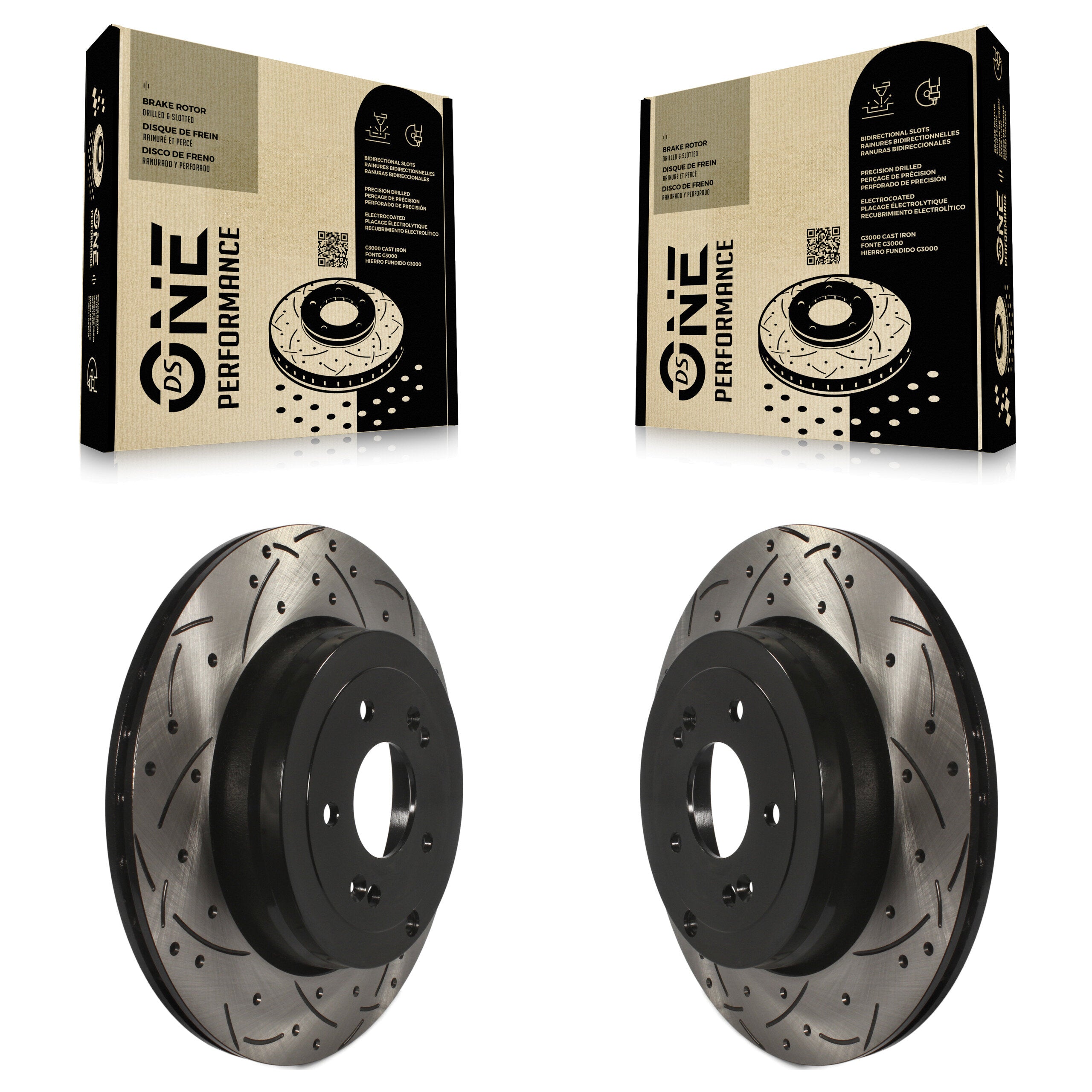 DS-One KD-100171 Disc Brake Rotor for 2010-2016 Hyundai Genesis Coupe - Rear product image