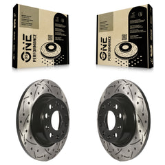 DS-One KD-100176 Disc Brake Rotor for 2006-2018 Volkswagen CC, Volkswagen Tiguan Limited, Audi Q3 & more - Rear product image