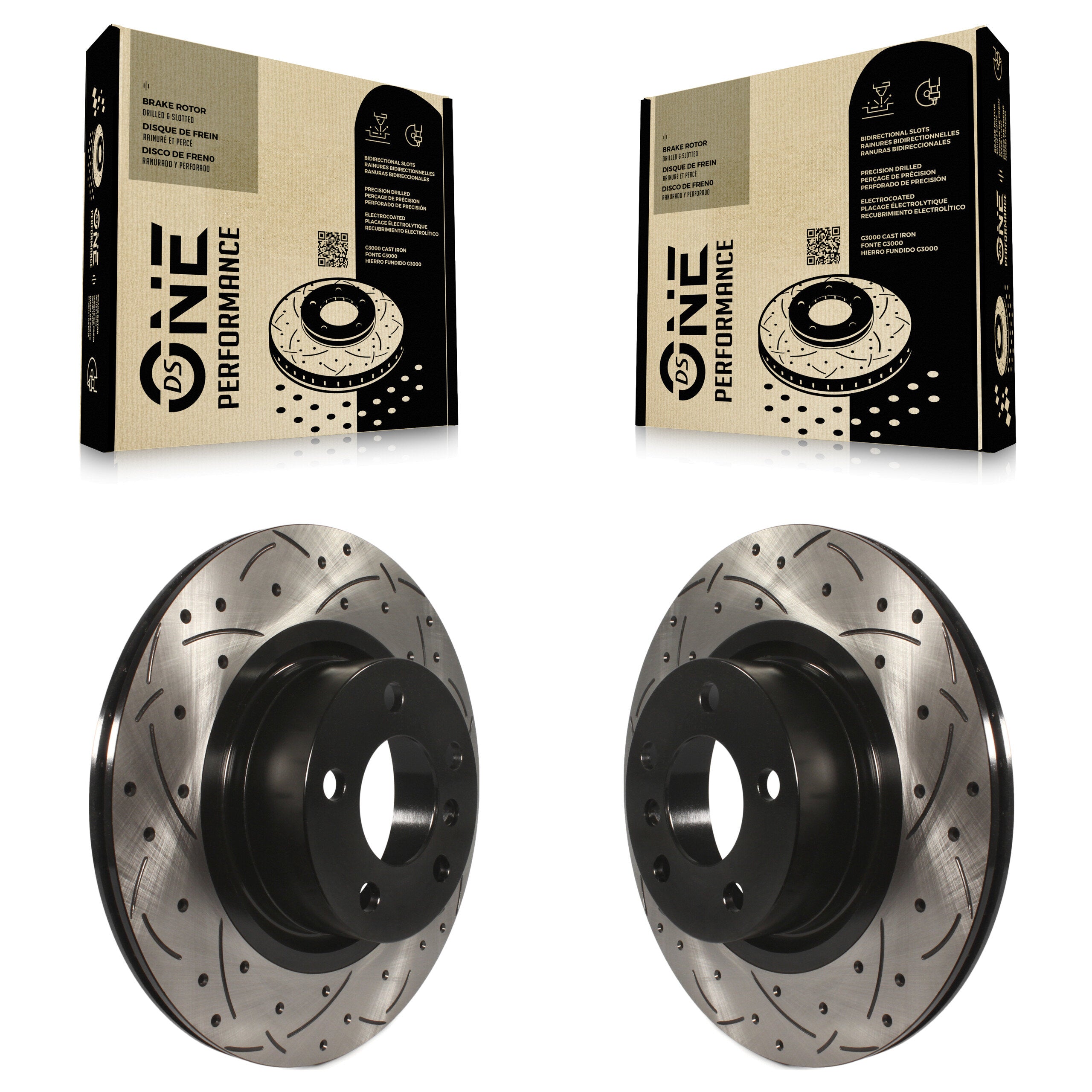 DS-One KD-100181 Disc Brake Rotor for 2011-2018 BMW X4, BMW X3 - Rear product image