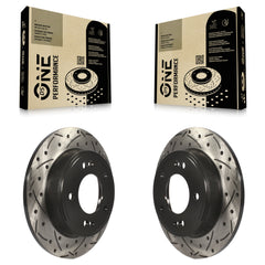 DS-One KD-100184 Disc Brake Rotor for 2011-2024 Kia Soul, Hyundai Kona, Kia Forte5 & more - Rear product image
