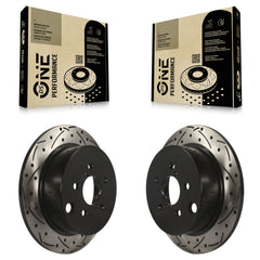 DS-One KD-100185 Disc Brake Rotor for 2012-2023 Subaru Crosstrek, Subaru Impreza, Subaru Forester & more - Rear product image