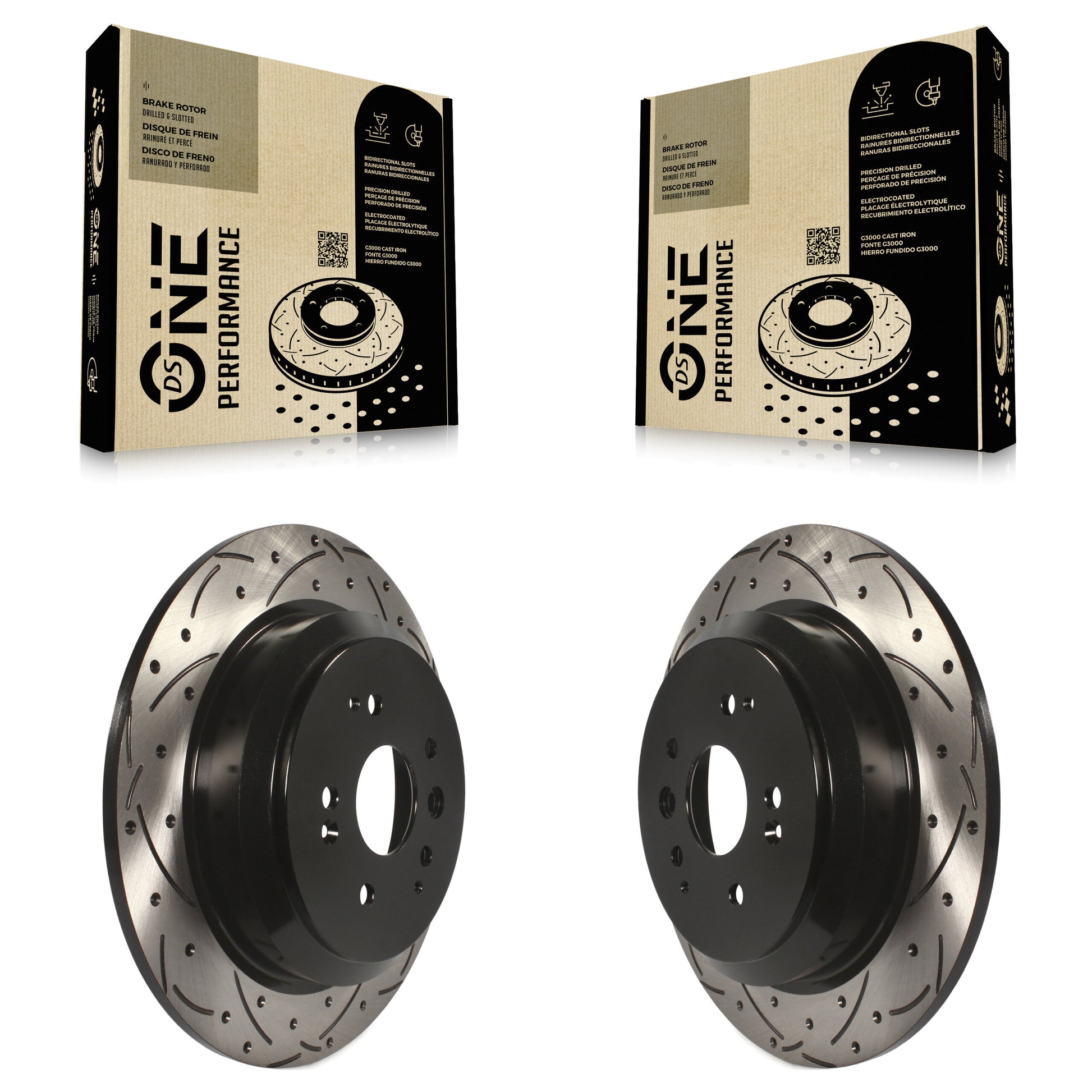DS-One KD-100190 Disc Brake Rotor for 2014-2016 Acura MDX - Rear product image