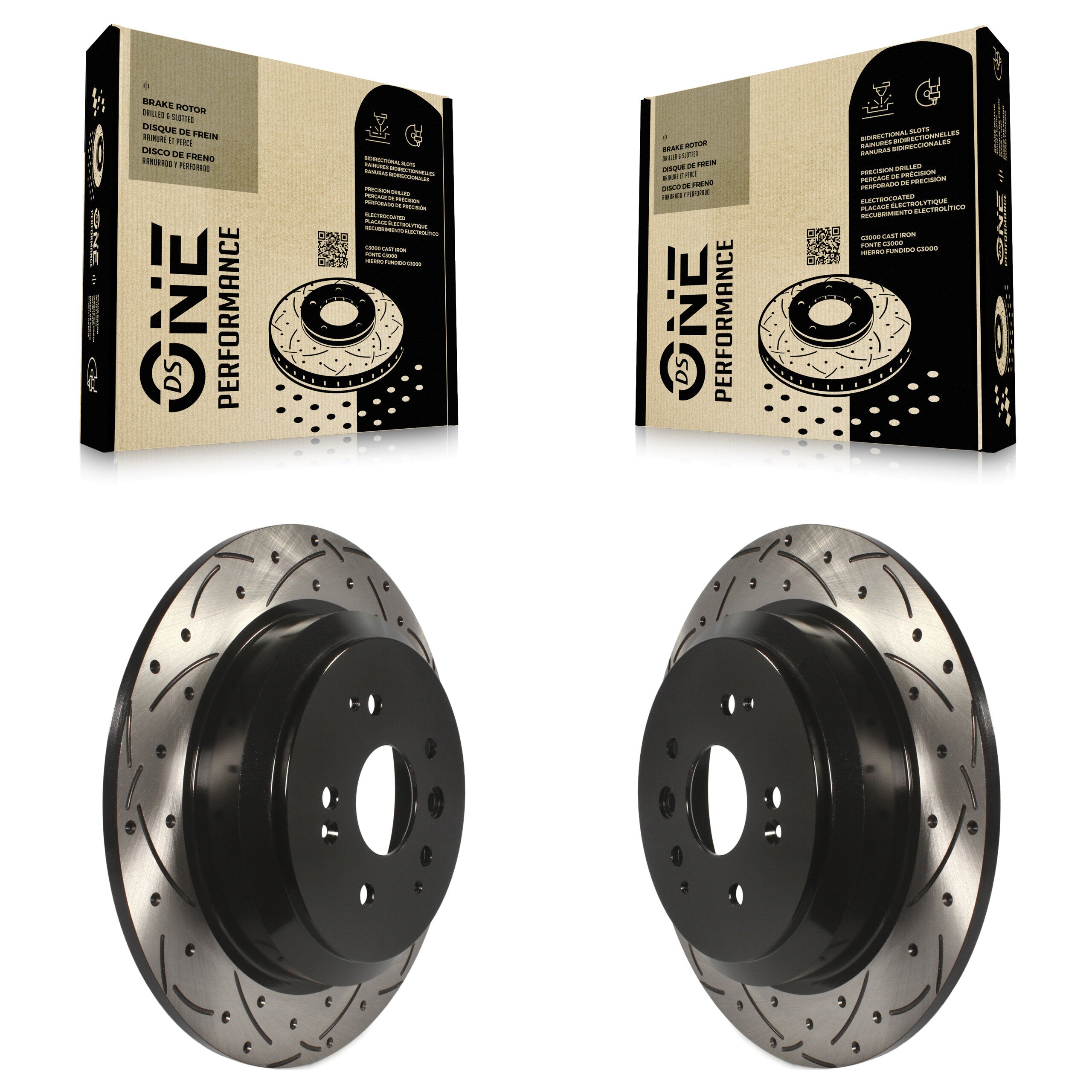 DS-One KD-100190 Disc Brake Rotor for 2014-2016 Acura MDX - Rear product image