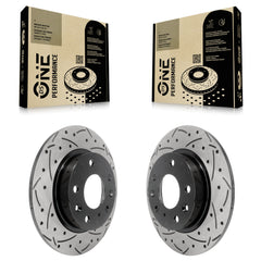 DS-One KD-100193 Disc Brake Rotor for 2014-2024 Mazda CX-30, Mazda CX-3, Mazda 3 & more - Rear product image