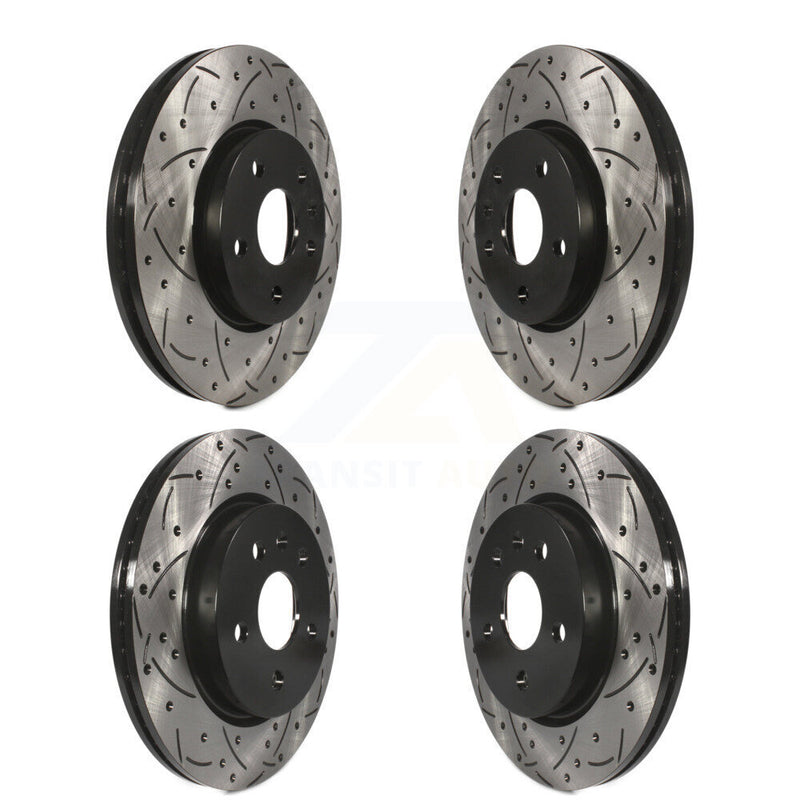 DS-One KD-100210 Disc Brake Rotor for 2010-2020 Chevrolet Malibu Limited, Chevrolet Impala, Chevrolet Malibu & more - Front and Rear product image