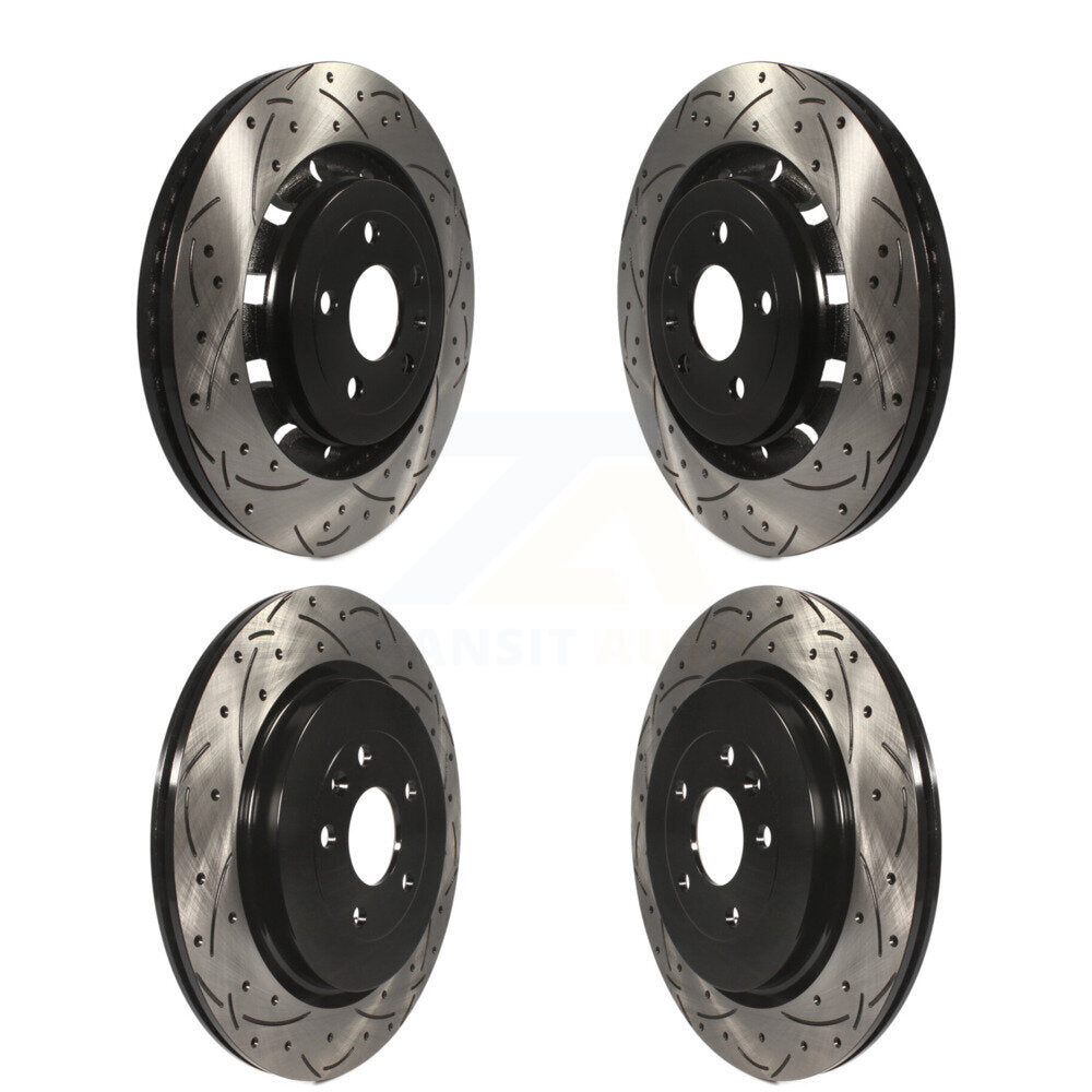 DS-One KD-100232 Disc Brake Rotor for 2012-2019 Lincoln MKT, Ford Explorer, Ford Special Service Police Sedan & more - Front and Rear product image