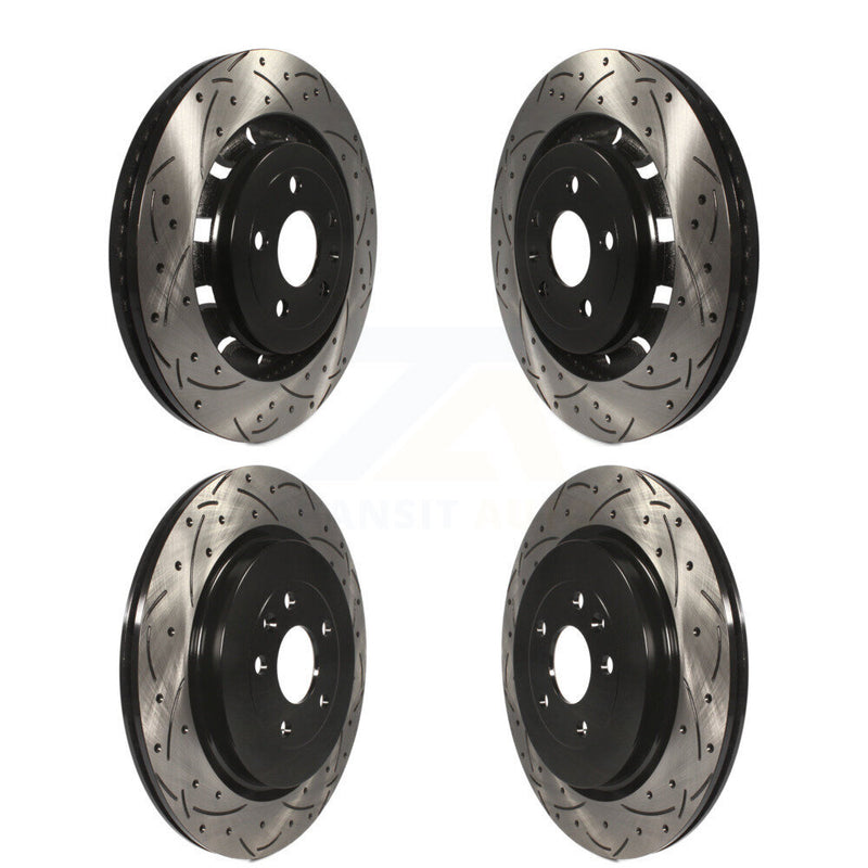 DS-One KD-100232 Disc Brake Rotor for 2012-2019 Lincoln MKT, Ford Explorer, Ford Special Service Police Sedan & more - Front and Rear product image