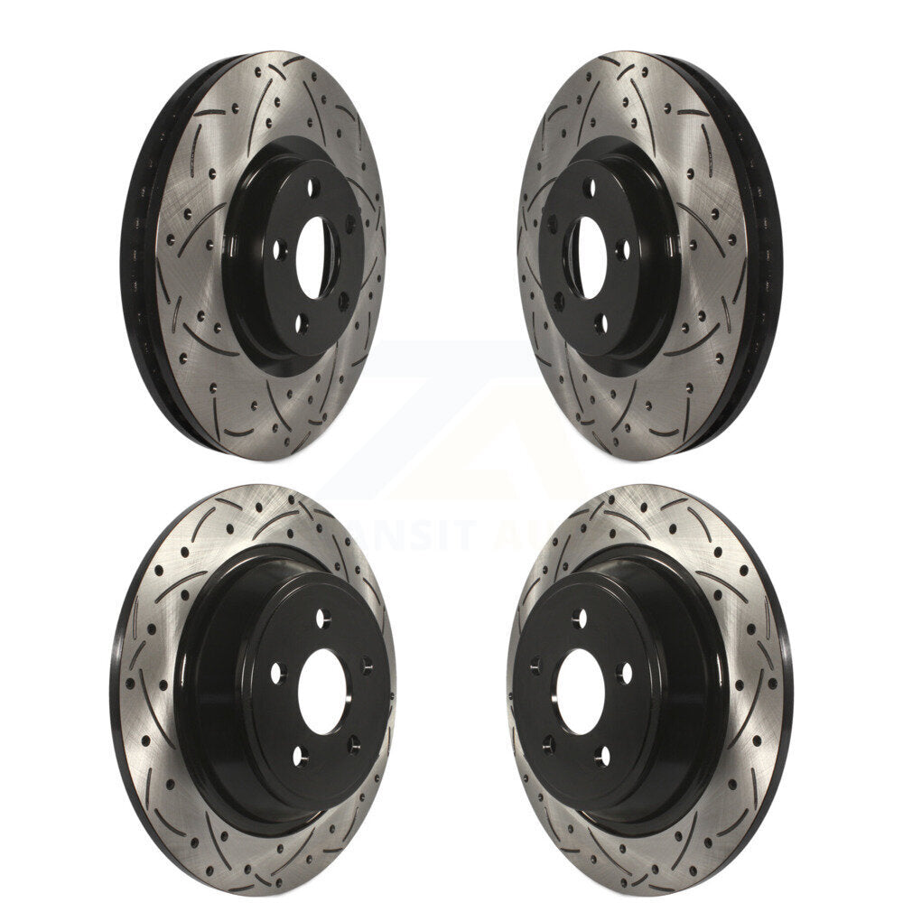 DS-One KD-100239 Disc Brake Rotor for 2015-2020 Ford Edge, Ford Police Responder Hybrid, Ford SSV Plug-In Hybrid & more - Front and Rear product image