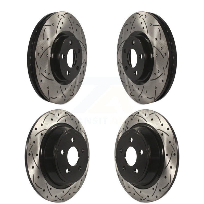 DS-One KD-100239 Disc Brake Rotor for 2015-2020 Ford Edge, Ford Police Responder Hybrid, Ford SSV Plug-In Hybrid & more - Front and Rear product image