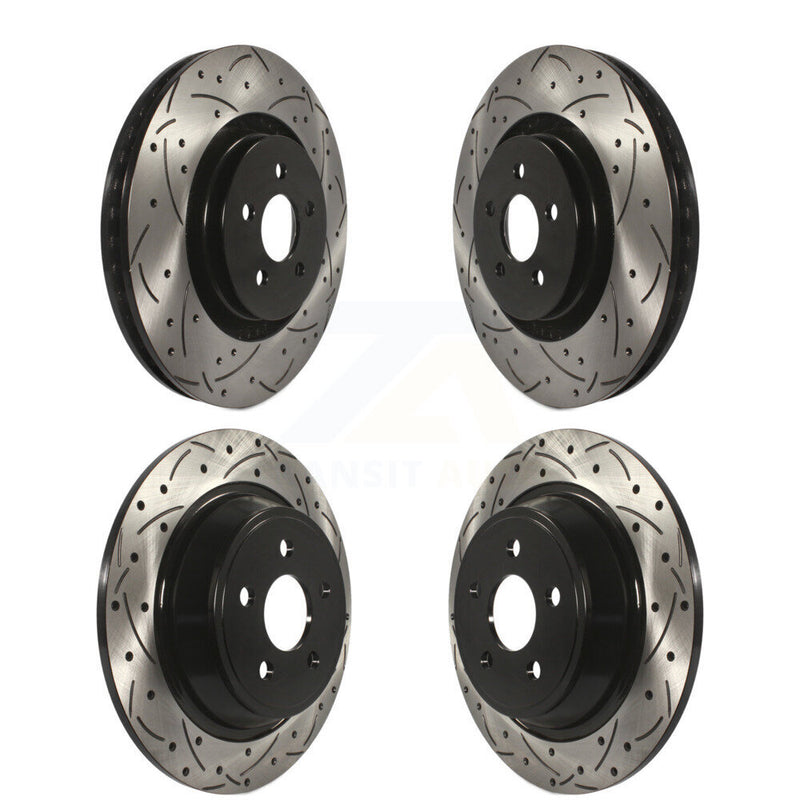 DS-One KD-100241 Disc Brake Rotor for 2015-2023 Ford Edge, Lincoln Nautilus, Lincoln Continental & more - Front and Rear product image