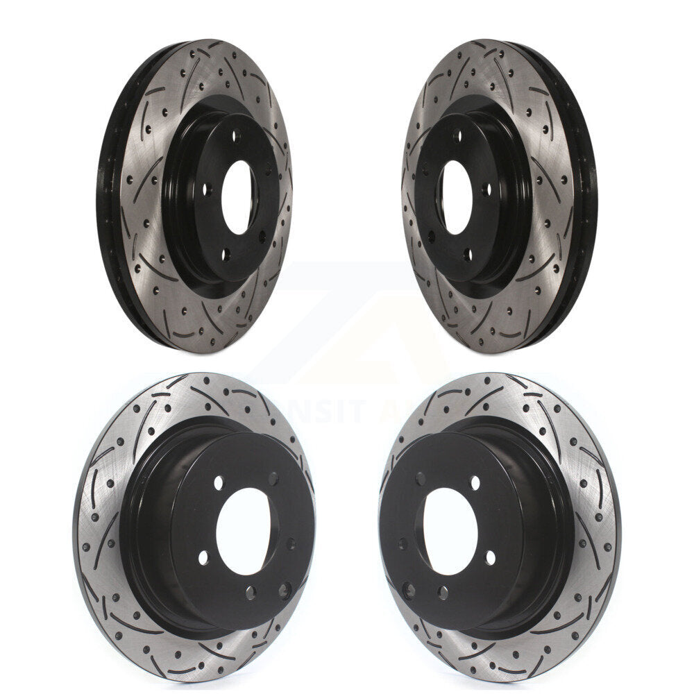 DS-One KD-100249 Disc Brake Rotor for 2007-2017 Mitsubishi Lancer, Mitsubishi Outlander, Chrysler 200 & more - Front and Rear product image