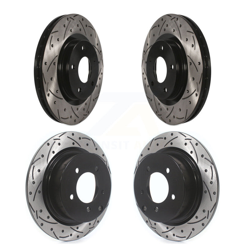 DS-One KD-100249 Disc Brake Rotor for 2007-2017 Mitsubishi Lancer, Mitsubishi Outlander, Chrysler 200 & more - Front and Rear product image