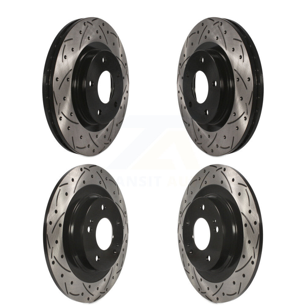 DS-One KD-100251 Disc Brake Rotor for 2013-2024 Mitsubishi Eclipse Cross, Mitsubishi Outlander, Mitsubishi Outlander Sport & more - Front and Rear product image