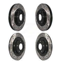 DS-One KD-100251 Disc Brake Rotor for 2013-2024 Mitsubishi Eclipse Cross, Mitsubishi Outlander, Mitsubishi Outlander Sport & more - Front and Rear product image
