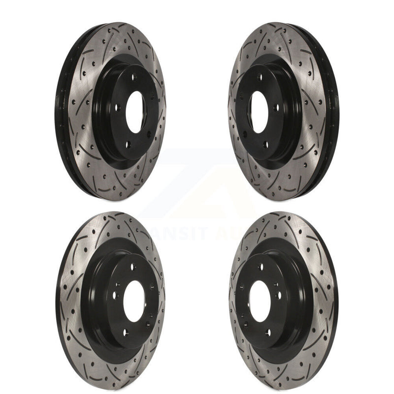 DS-One KD-100251 Disc Brake Rotor for 2013-2024 Mitsubishi Eclipse Cross, Mitsubishi Outlander, Mitsubishi Outlander Sport & more - Front and Rear product image