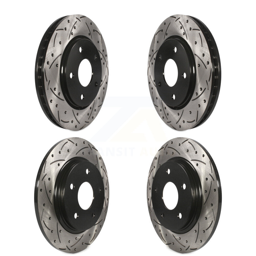 DS-One KD-100253 Disc Brake Rotor for 2008-2018 Chrysler Town & Country, Dodge Grand Caravan, Dodge Journey & more - Front and Rear product image