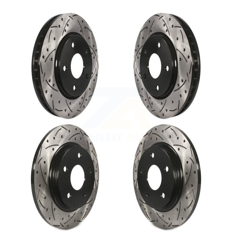 DS-One KD-100253 Disc Brake Rotor for 2008-2018 Chrysler Town & Country, Dodge Grand Caravan, Dodge Journey & more - Front and Rear product image