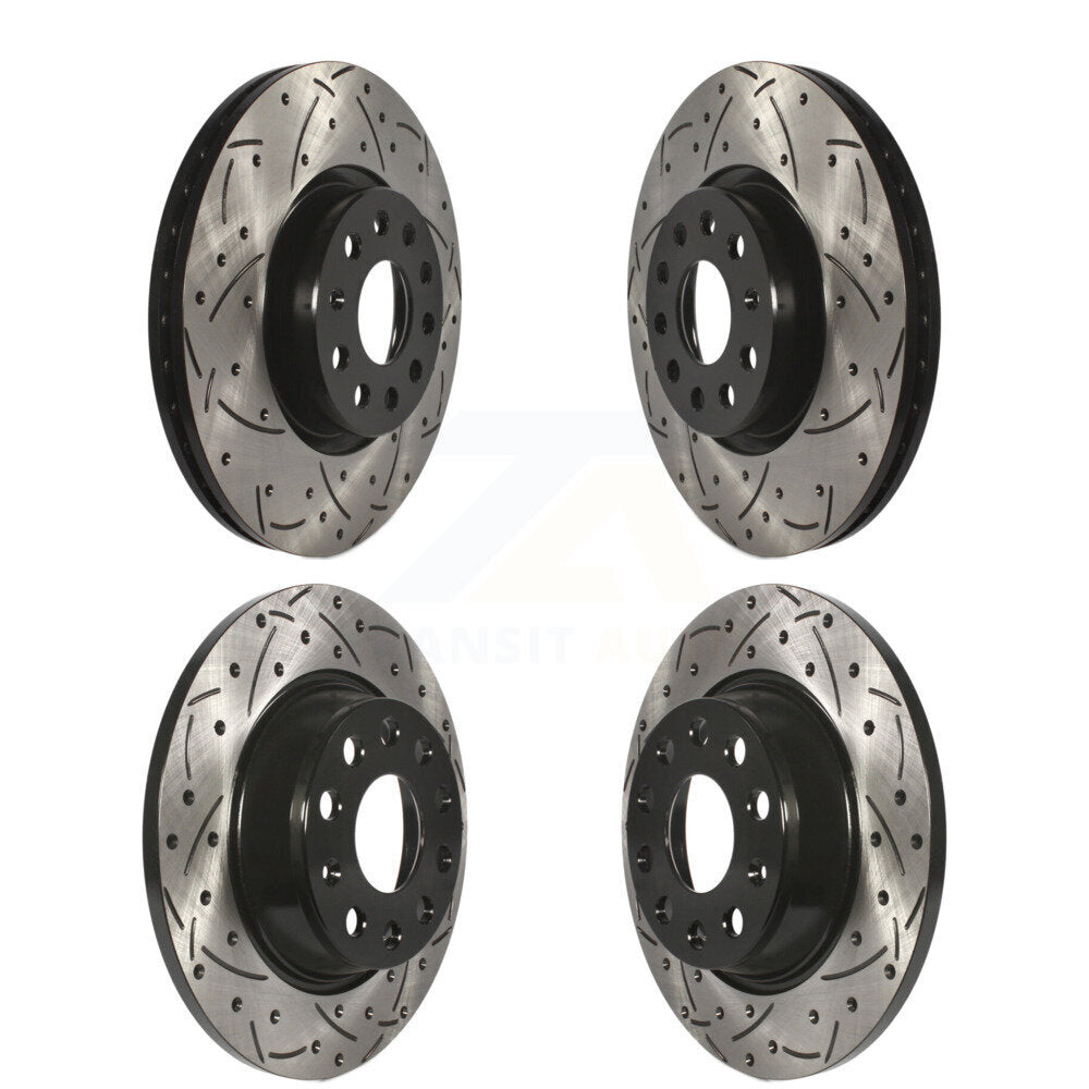 DS-One KD-100279 Disc Brake Rotor for 2008-2018 Volkswagen Tiguan Limited, Volkswagen CC, Audi Q3 & more - Front and Rear product image