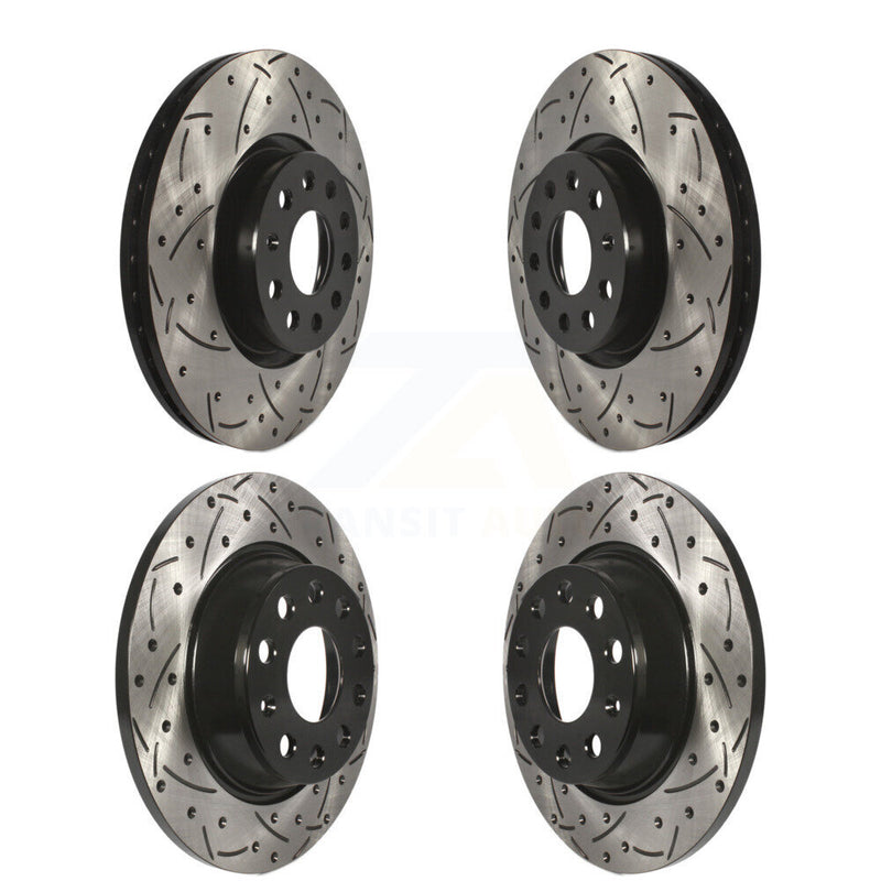 DS-One KD-100279 Disc Brake Rotor for 2008-2018 Volkswagen Tiguan Limited, Volkswagen CC, Audi Q3 & more - Front and Rear product image