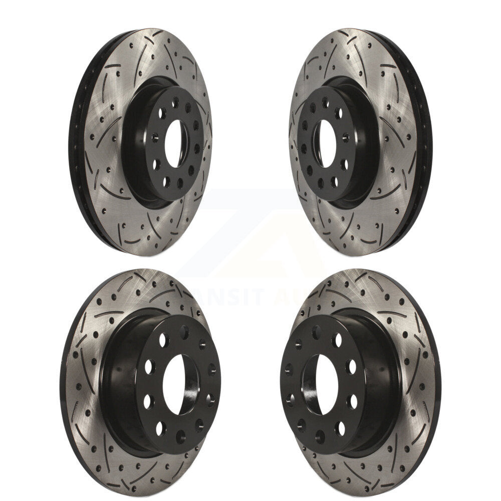 DS-One KD-100281 Disc Brake Rotor for 2014-2019 Volkswagen Golf Alltrack, Volkswagen Jetta, Volkswagen Beetle - Front and Rear product image