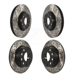 DS-One KD-100281 Disc Brake Rotor for 2014-2019 Volkswagen Golf Alltrack, Volkswagen Jetta, Volkswagen Beetle - Front and Rear product image
