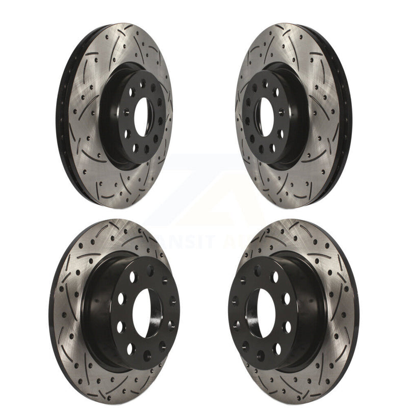 DS-One KD-100281 Disc Brake Rotor for 2014-2019 Volkswagen Golf Alltrack, Volkswagen Jetta, Volkswagen Beetle - Front and Rear product image