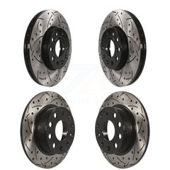 DS-One KD-100285 Disc Brake Rotor for 2013-2018 Volkswagen Jetta, Volkswagen Beetle, Volkswagen Golf SportWagen - Front and Rear product image